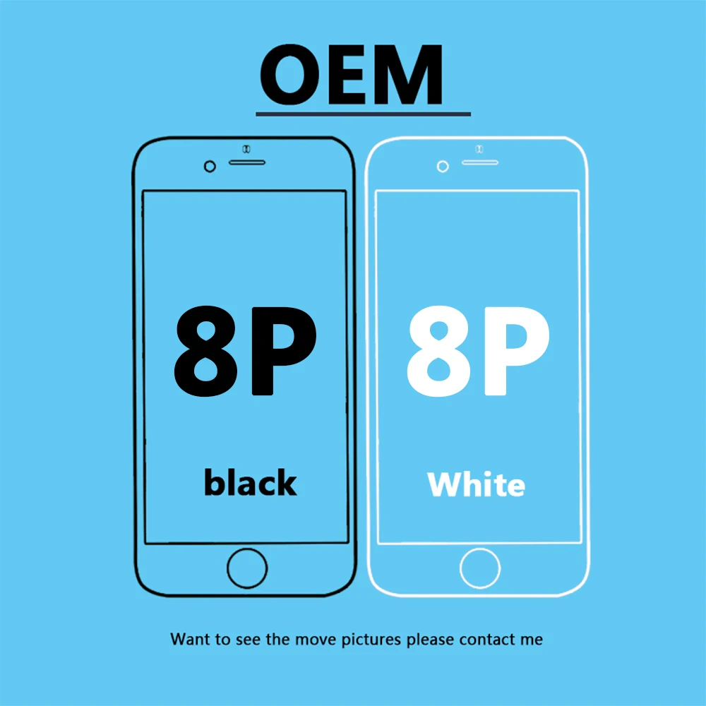 AAA Качество OEM 5 дюймов для IPhone 8 Plus ЖК дисплей экран гибкий кабель и тест