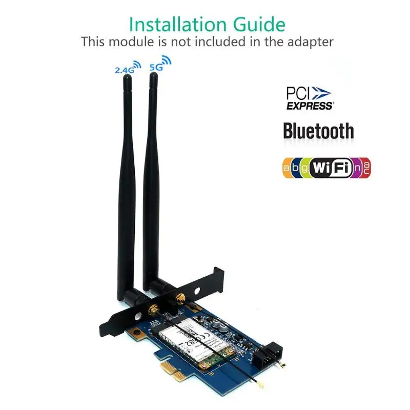 Мини адаптер PCI E для Mini Express мини карта со слотом SIM карты модуля Wi Fi Plug and Play