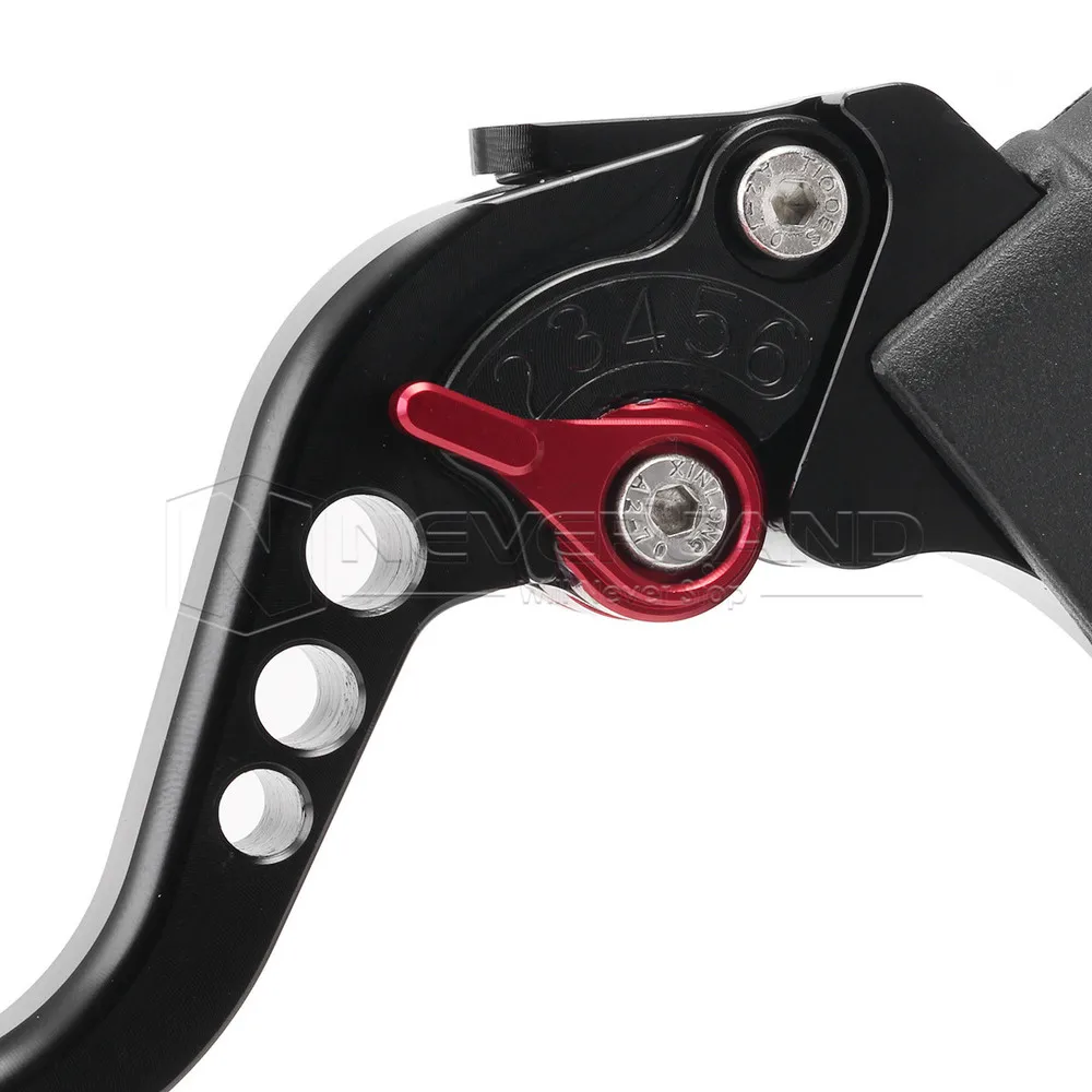 

3 Finger Clutch Brake Lever Master Cylinder Reservoir Set Adjustable Levers Fluid Reservoir Universals Motorcycle 22MM 125-600CC