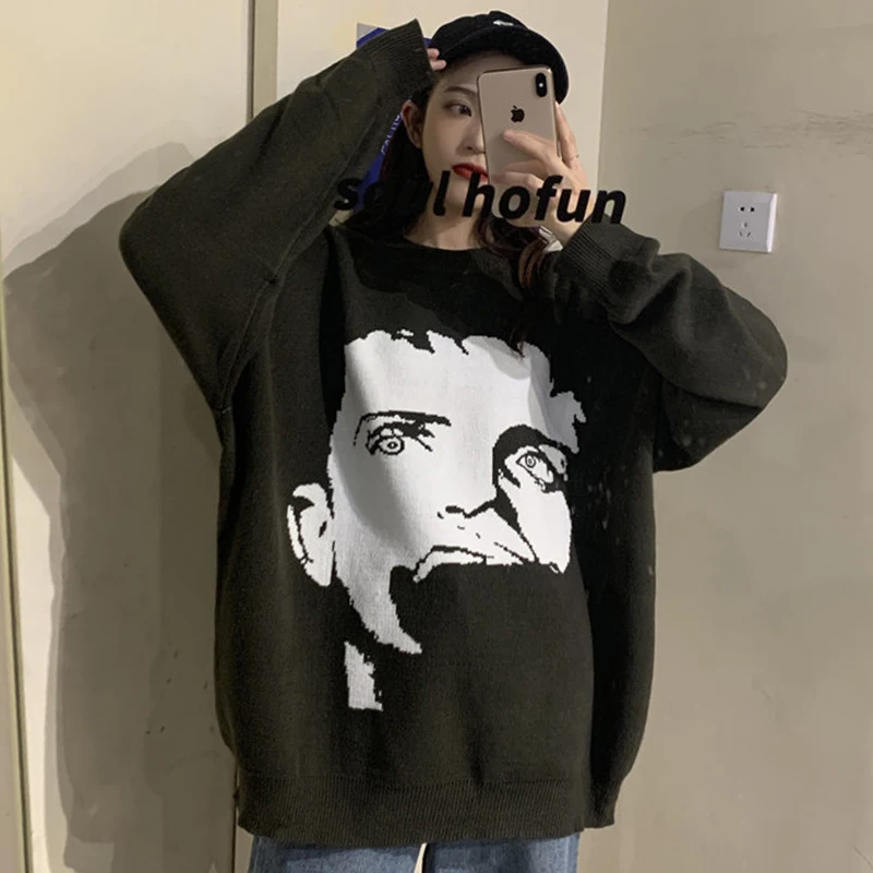 Joinyouth Для женщин свитер в Корейском стиле топ осень-зима свободные трикотажные