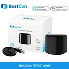 BroadLink RM4 BestCon RM4C Мини Wi-Fi умный универсальный пульт дистанционного управления голосом с Google Home и Alexa концентратор умного дома умный дом управление пульт