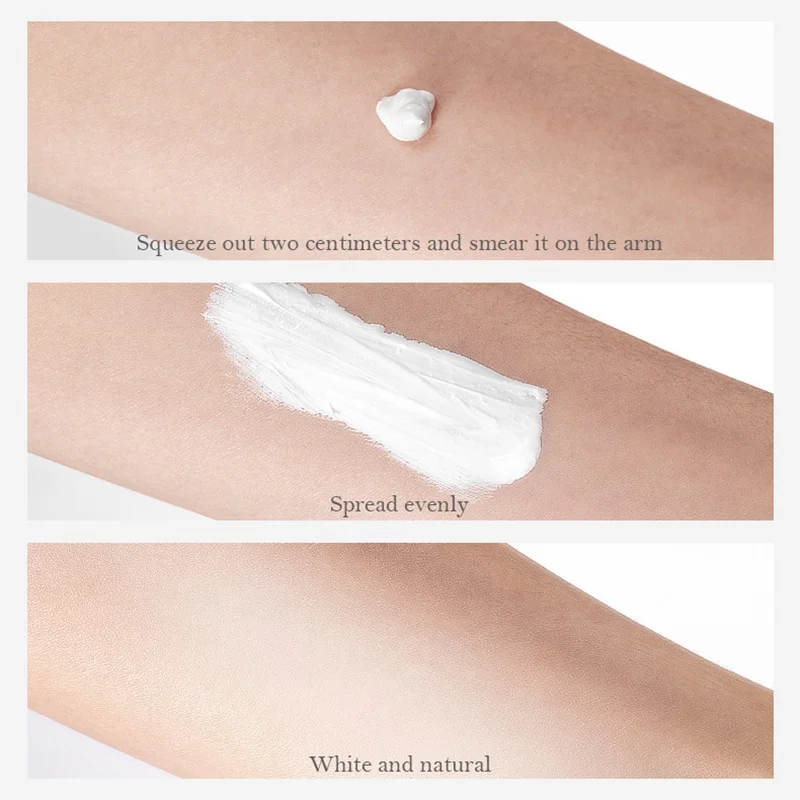 

Hydrating Long Lasting Skin Oil-control Moisturizing Ultra-Light For Summer Sunscreen SPF35+ Sunblock Whitening Cream