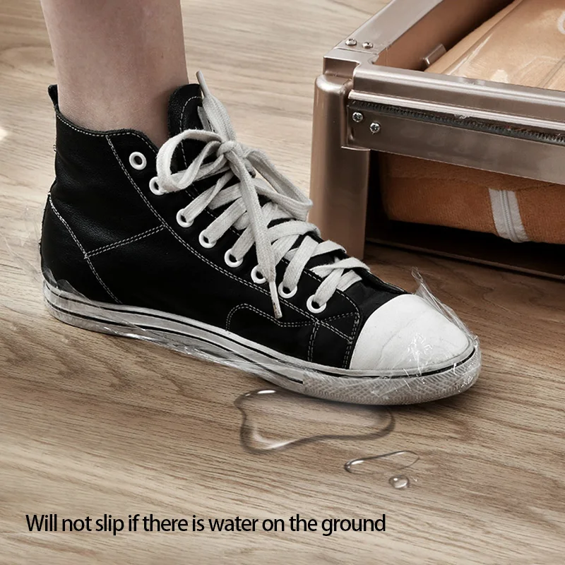 M&aacute;quina de cubierta de zapatos para el hogar, molde autom&aacute;tico para zapatos, desechable, inteligente, para interior, promoci&oacute;n de liquidaci&oacute;n-1