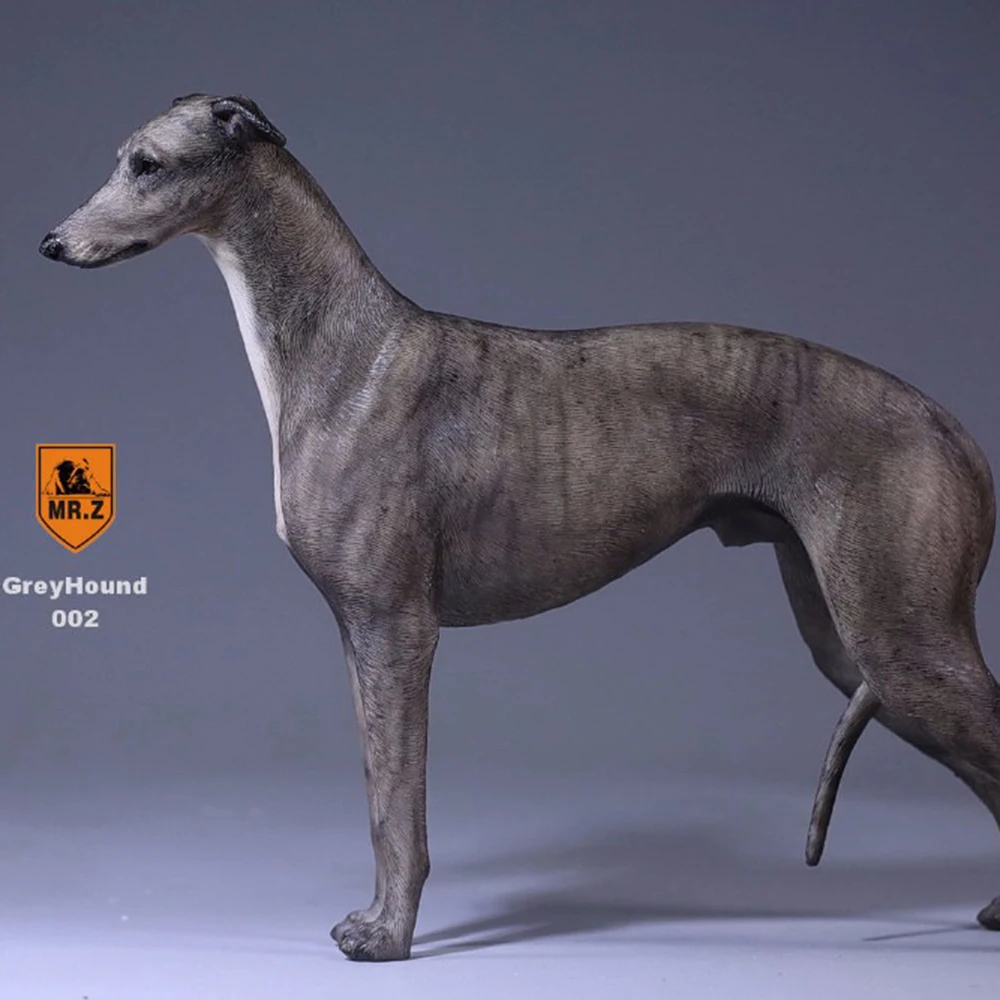 

1/6 Mr. Z 14th Bomb Greyhound Figure Dog Statue Realistic Animal Model for 12 Inch Action Figure