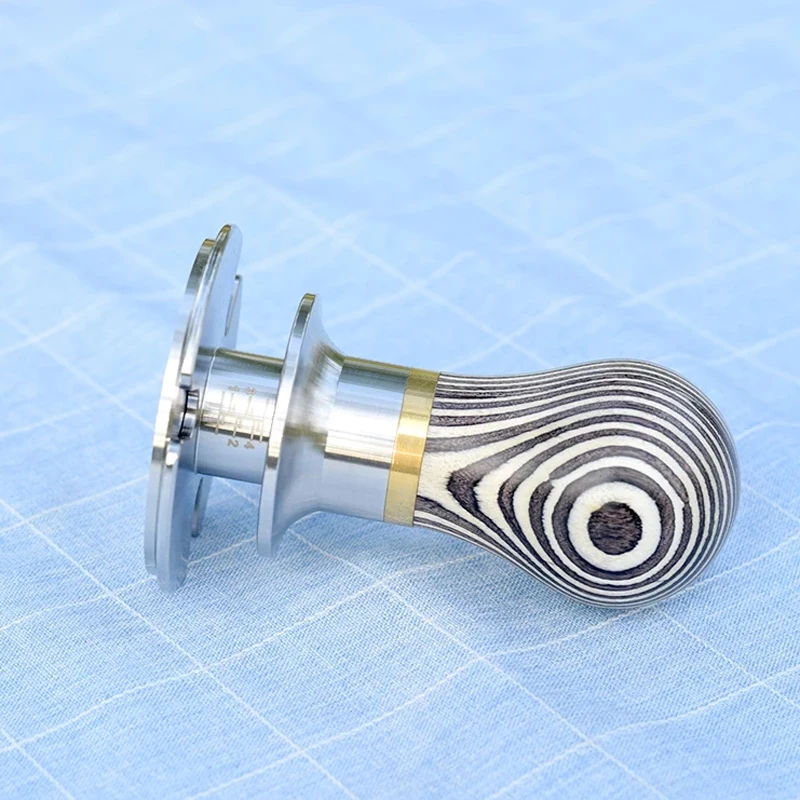 

58.5mm Stainless Steel Tamper Espresso Machine Coffee Tamper Barista Dedicated Coffee Powder Filler Balance Adjustable Depth