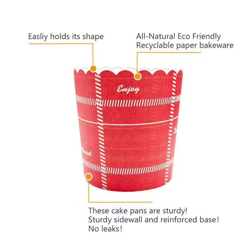 Набор из 50 листов бумаги для выпечки Panettone 2022 года с антипригарным покрытием для духовки, подходящих для булочек, тортов и других сладостей.