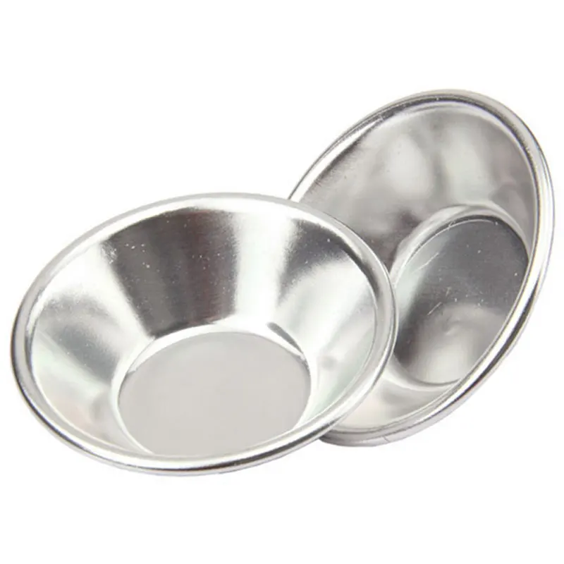 

Egg Baking Cookie Mold Lined Mould Muffin Egg Tart Mold Aluminum Alloy Cupcake Tin Baking Tool Ping Round Kitchen Accessories