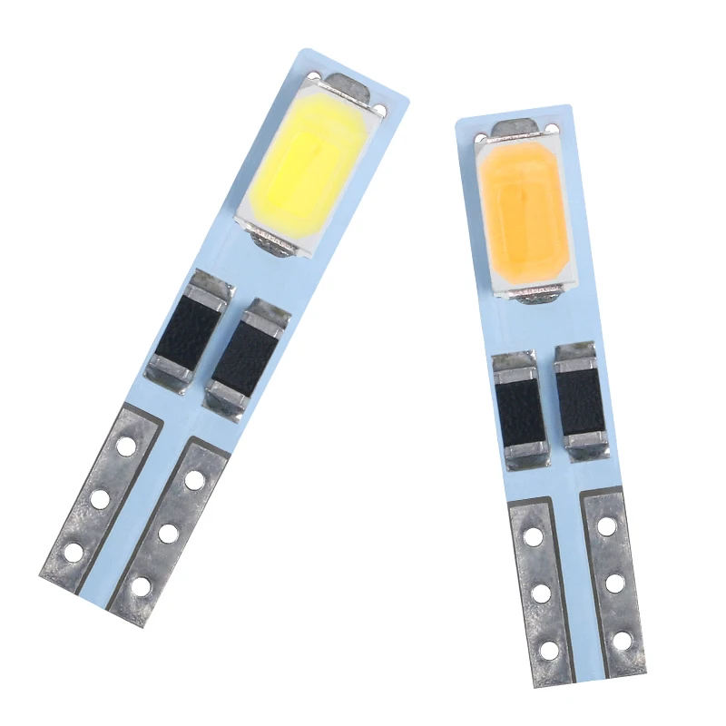 10X 5630smd t5 w3w w1.2w приборная панель прибора автомобиля светодиодный светильник Авто