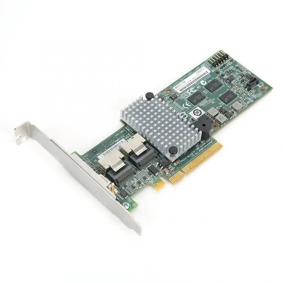 LSI 9264 8i RC контроллер RAID карты PCIE 6 Гбит/с 256M SATA SAS поддержка 0 1 5 карта контроллера| |