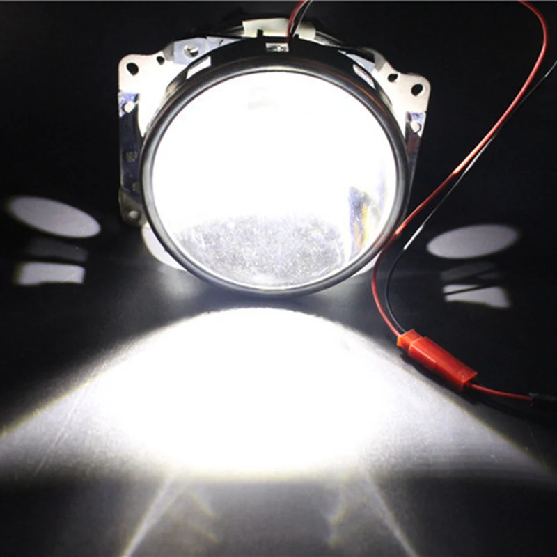 Автомобильный светодиодный модуль Devil Eyes Demon Evil Eye DRL Светодиодный модуль для фар объектив проектора модифицированный DIY красный синий желтый белый зеленый