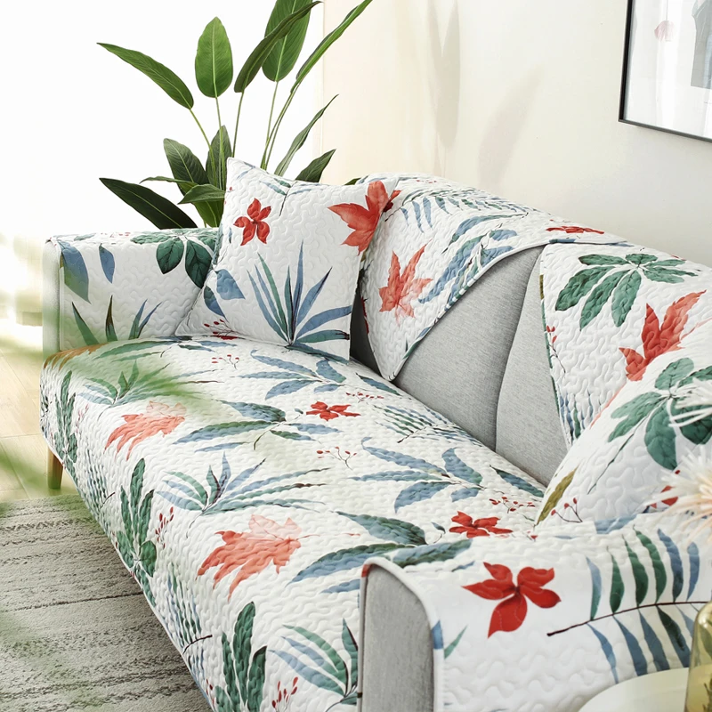 Подушка для дивана Всесезонная универсальная ткань кожа Слип чехол полная сумка