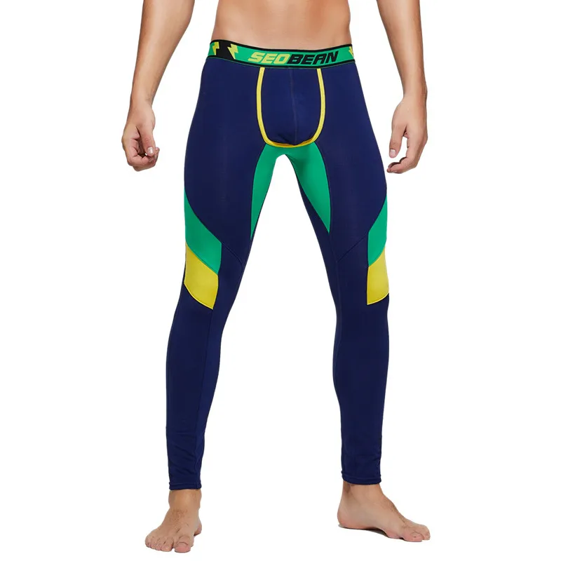 Мужские кальсоны Fanceey теплое нижнее белье для осени и зимы мужские леггинсы