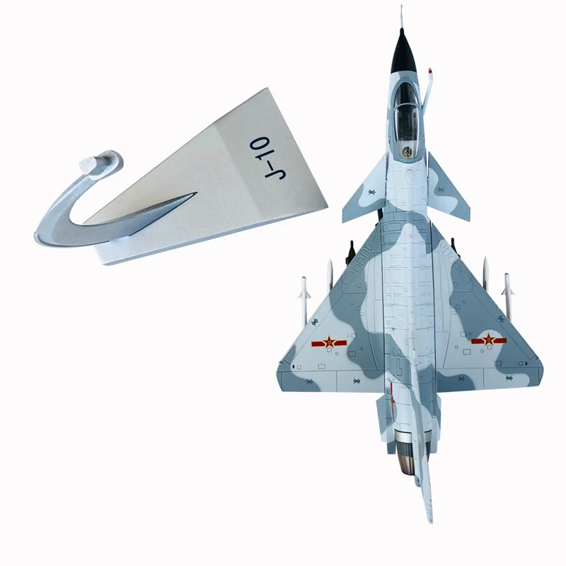 1/72 весы боец китайская воздушная сила J-10 энергичный Дракон пожарная птица самолет детские игрушки Детский подарок для коллекции