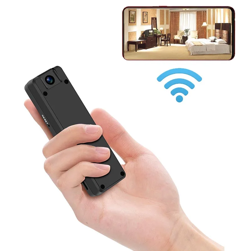 

JOZUZE HD Wireless Mini Camera Wifi Small Video Camcorder Pen Camera Body Cam Worn Camera Loop Recording Cam Motion Detection