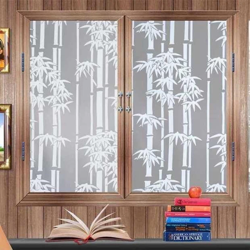 Самоклеящиеся оконные пленки Gluey стеклянная пленка для ванной комнаты спальни