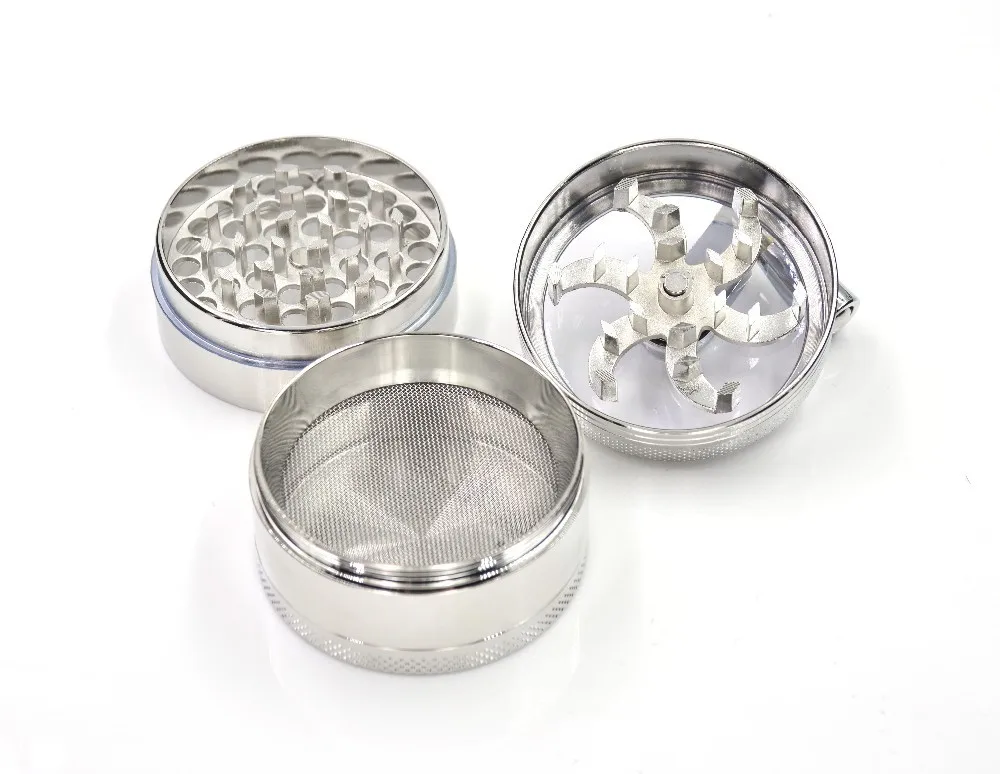 55 мм ручной запуск 4 слойный Устранитель дыма из цинкового сплава слойная ручная