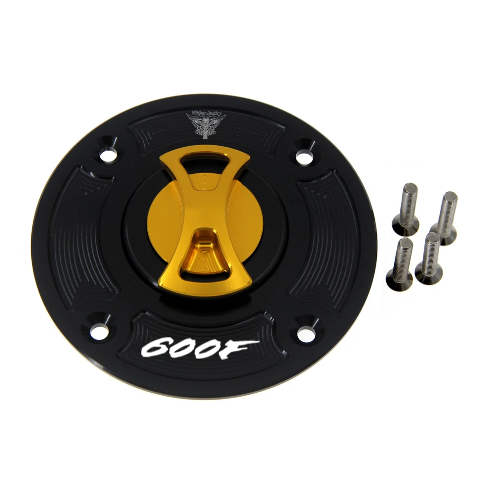 

Motorcycle CNC Aluminum Fuel Gas Tank Cap Keyless Cover For Suzuki GS 600F GS600 F GS600F 2000-2001