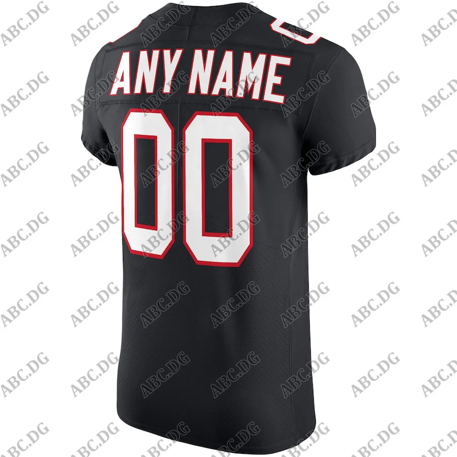 

Men Women Kid Youth Atlanta Black Vapor Untouchable Elite Custom Jersey Any Name Any Number