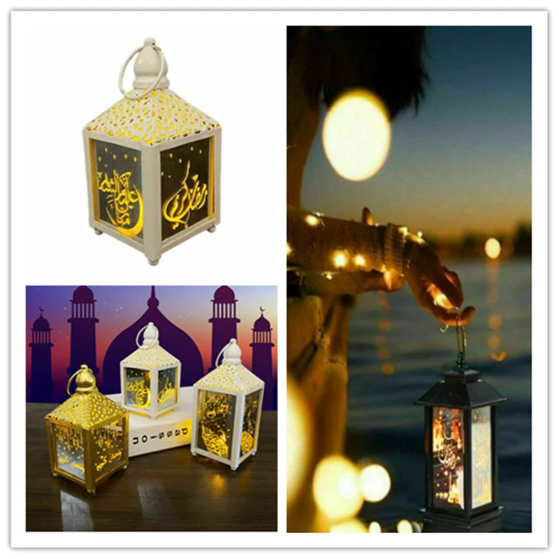 

LED Ramadan Lantern Wind Lights Ramadan Decor For Home Eid Mubarak Islamic Muslim Party Decor EID Al-Fitr Ramadan Kareem Gifts