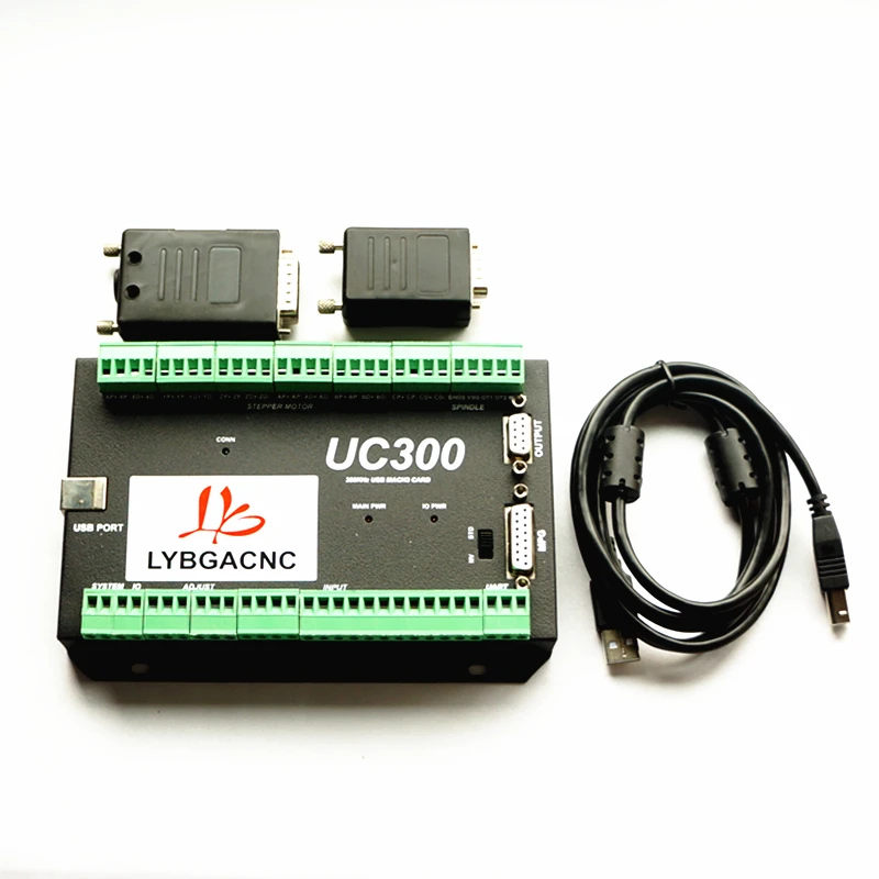 

MACH3 USB motion control card UC300 upgrade from NVUM CNC Standard Board 3 4 5 6 Axis for cnc router
