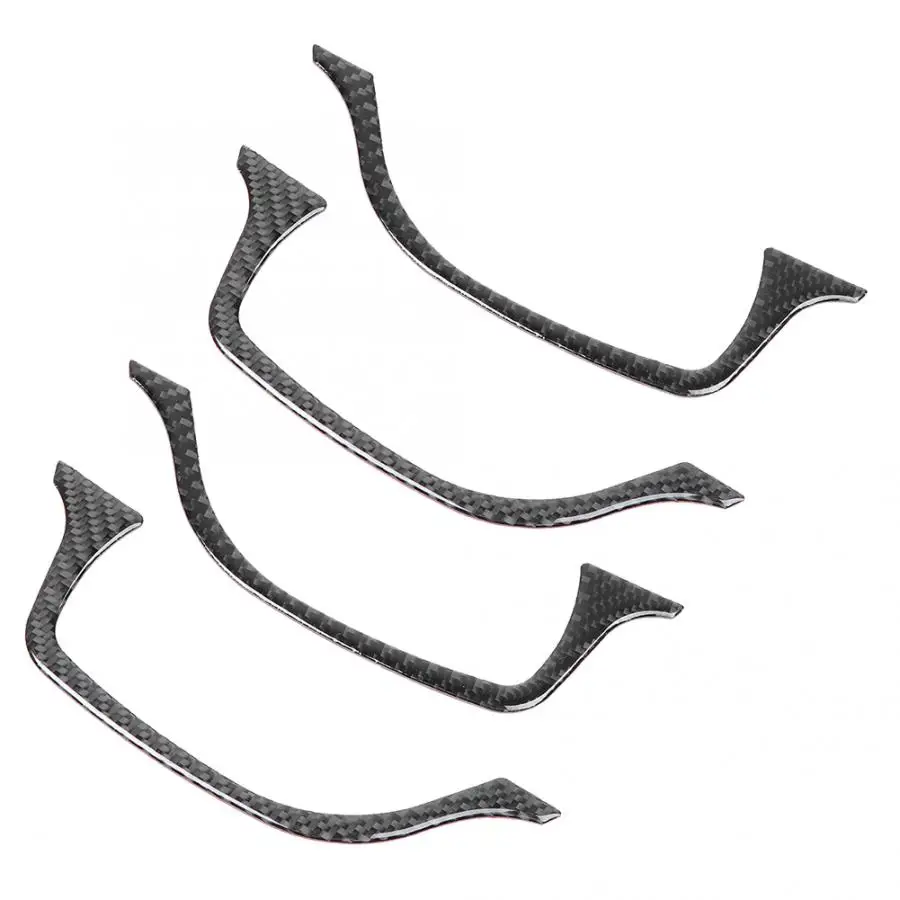 Внутренняя ручка из углеродного волокна 4 шт. отделка для Lexus NX 200 200t 300h 2014 2015 2016 2017