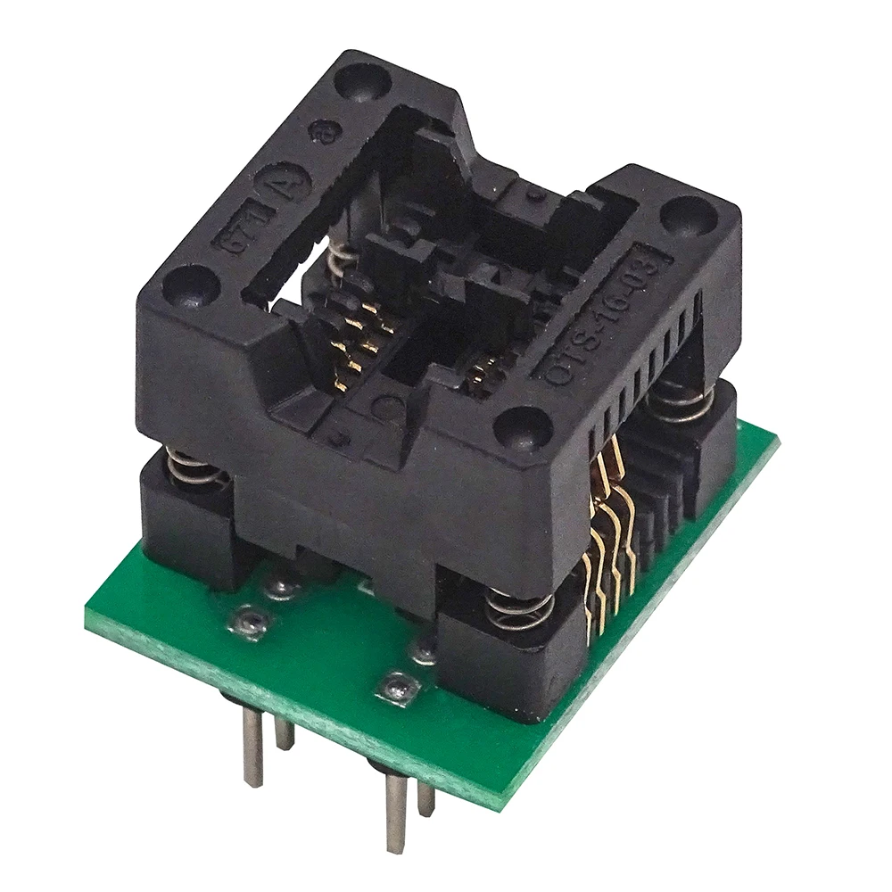 Программатор SOIC8 SOP8 в DIP8 с широким сиденьем 150 мил/200 мил | Электронные компоненты и