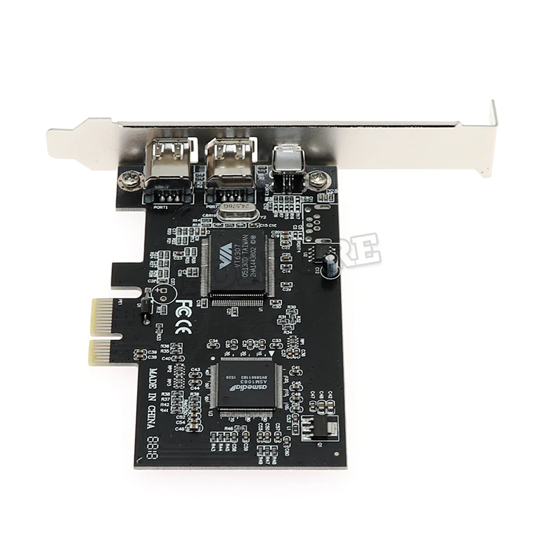 Плата адаптера PCI e Firewire 800 IEEE 1394 express к fire wire кабель A B адаптер соединительная