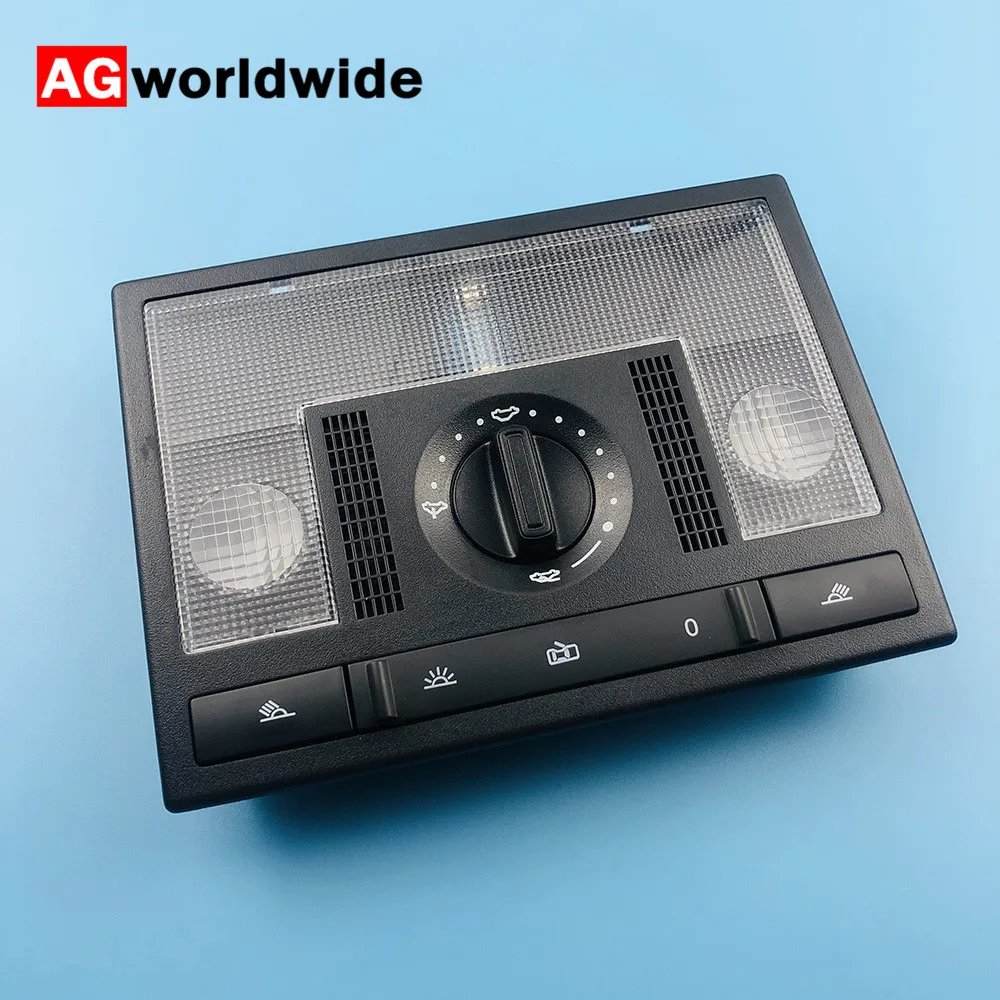 Черный и серый купольный светильник для чтения 6Q0959613A переключатель лампы VW Polo 9N