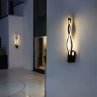 Настенные светильники, 16 Вт, современные, минималистичные светодиодный, настенные светильники, украшения для гостиной, спальни, прикроватной тумбочки
