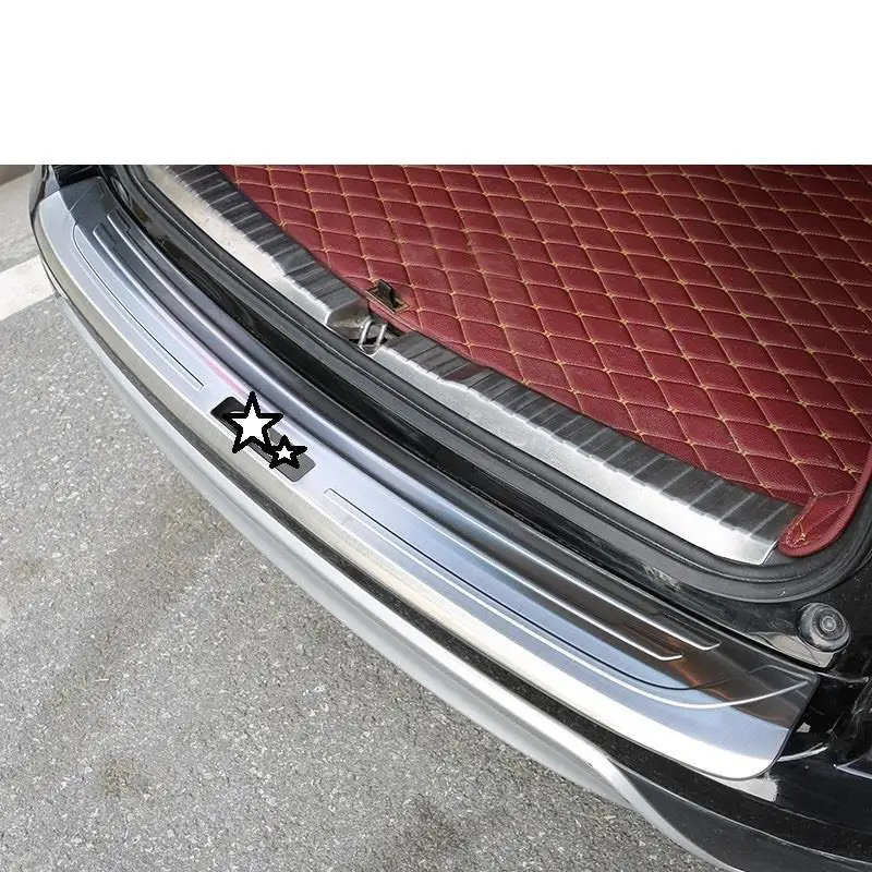 Багажника задние панели педаль автомобильный хром модифицированный автомобиль