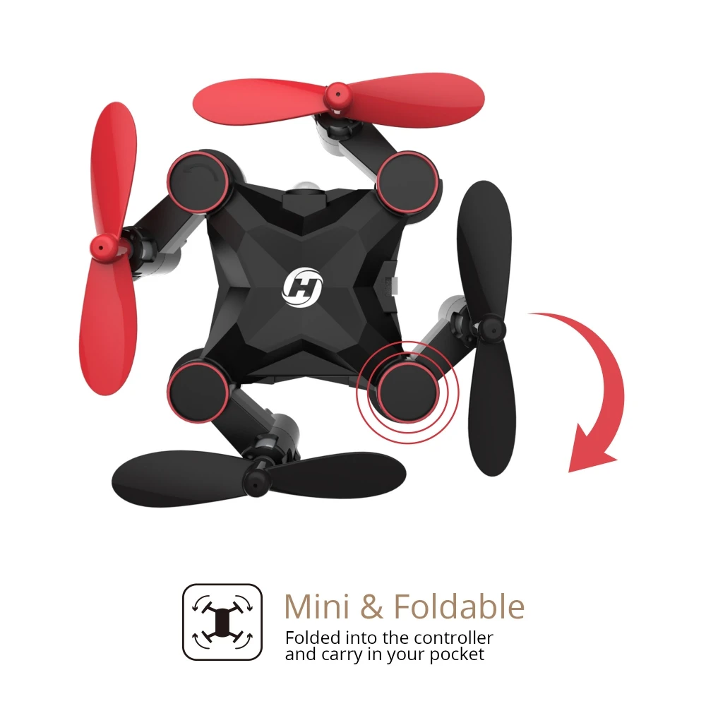 Святой камень HS190 мини Drone Quadcopter квадрокоптер Headless режим гонки Дрон складной