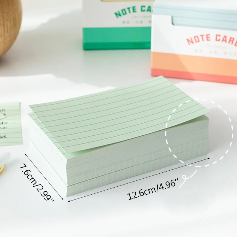 

c150 Sheets Note Paper Set 75 Sheets Lined Page/75 Sheets Grided Page Memo Paper