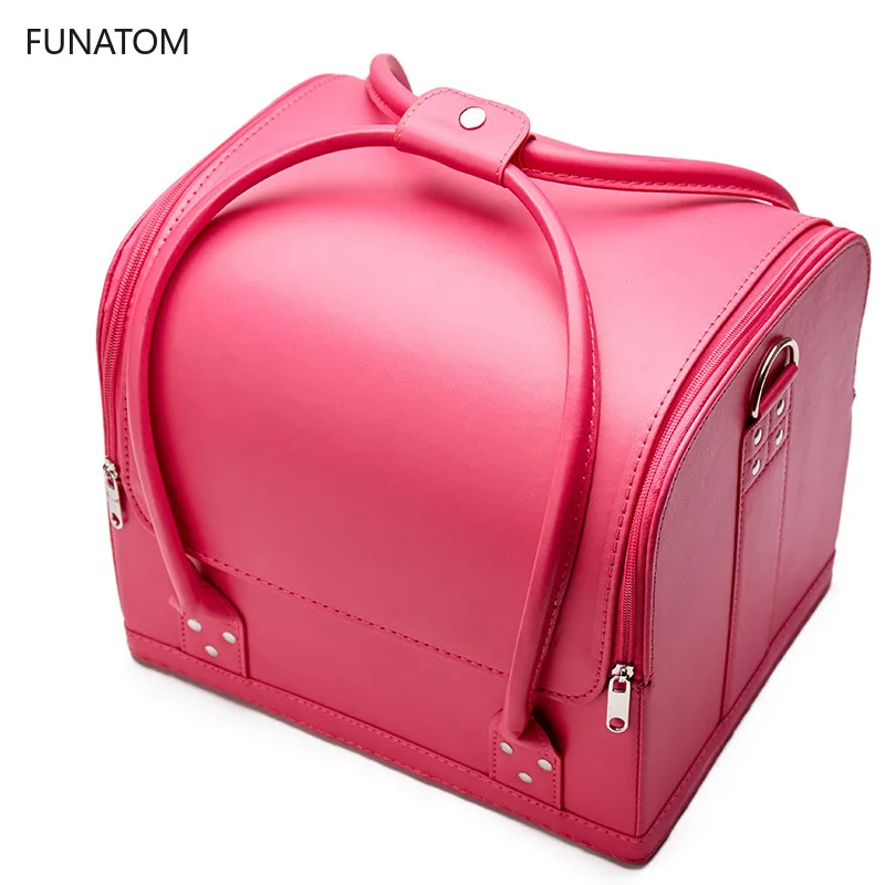 Professional Large Multi-storey Cosmetic Bag Large-capacity with Makeup Box Multifunction Nail Tattoo Machine Case | Багаж и сумки