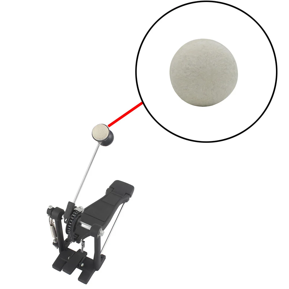 Высокое качество барабан Ударные Pad шерстяная войлочная подкладка для бас