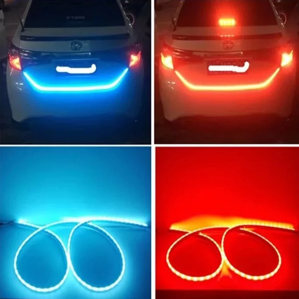 12V светодиодный задний светильник s Автомобильный для багажника RGB динамический