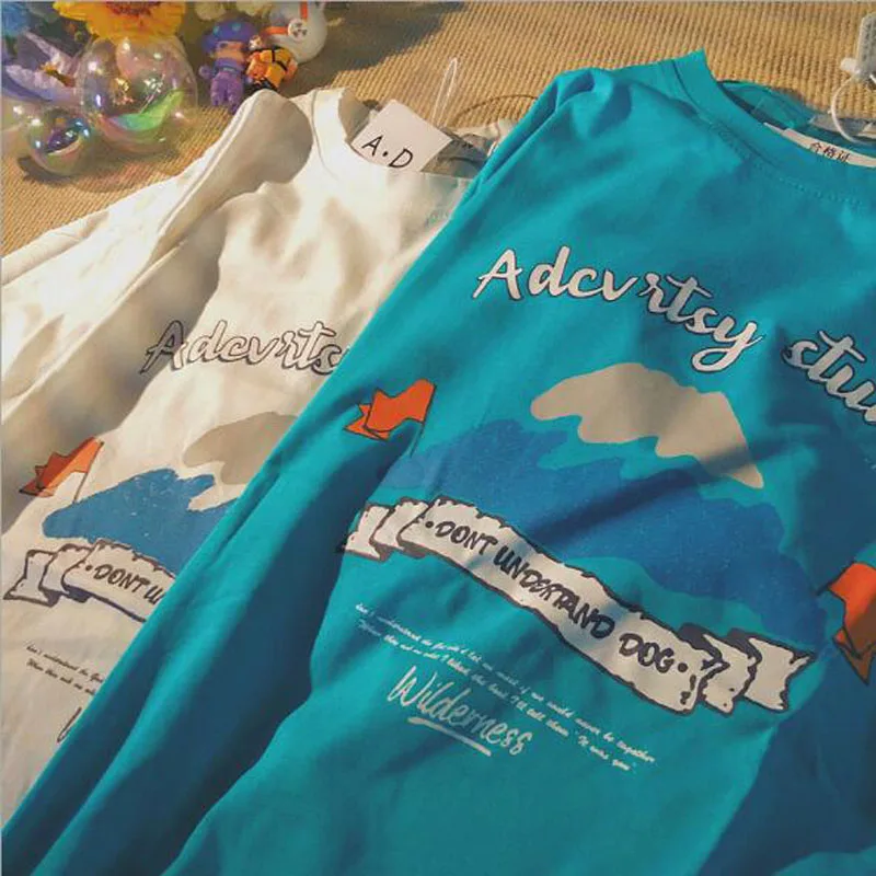 

Женская футболка с коротким рукавом и круглым вырезом, в европейском и американском стиле