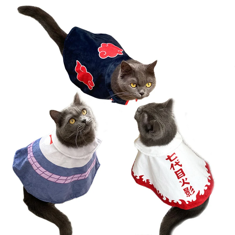 Костюм для косплея аниме плащ кошек искусственная кошка одежда щенок плюшевая