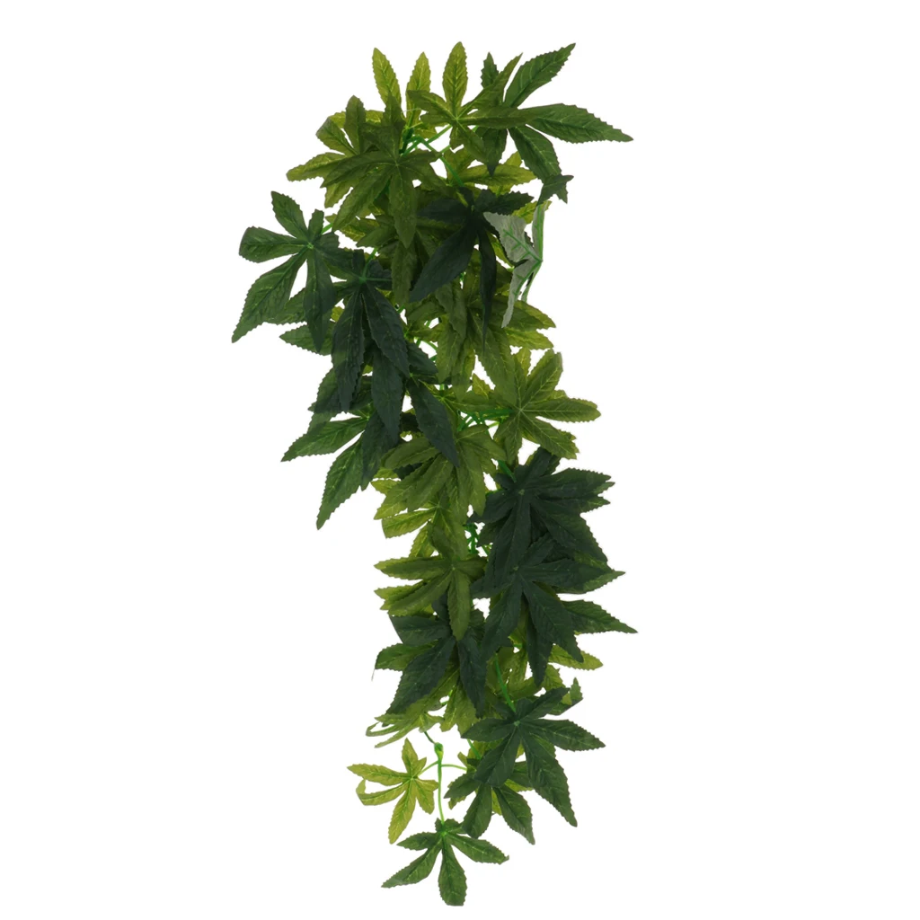 Гибкие рептилии лоза зеленый лестница в джунглях украшение для террариума 2