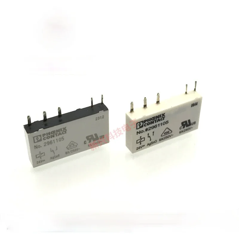 

Новый NO.2961105 24VDC 6A250V REL-MR-24DC/21 автомеханический переключатель