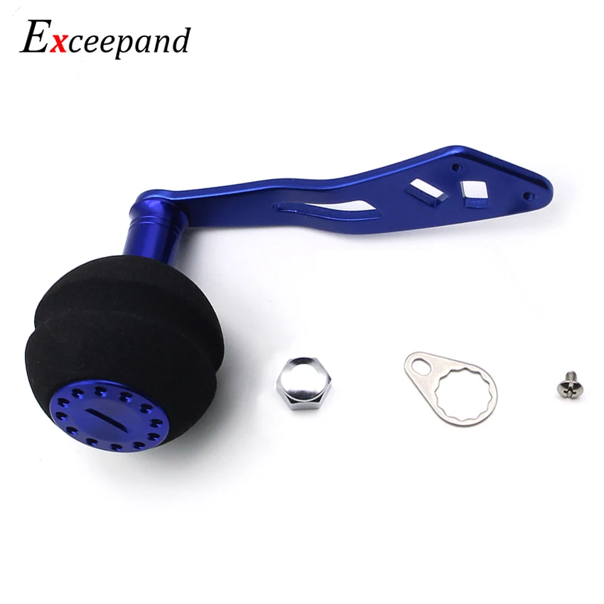 

Exceepand 105mm Single Micro Baitcasting Fishing Reel Grip Jigging Reel Handle for Abu Garcia Daiwa Saltwater DIY Replacement