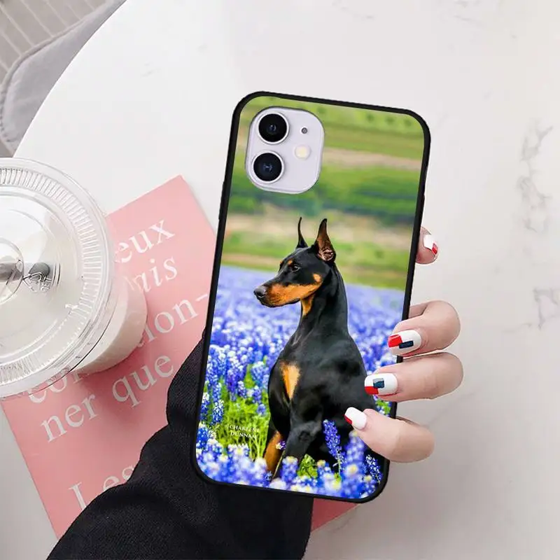 Doberman Pinscher DIY Роскошный чехол для телефона чехлы iphone 11 PRO MAX X XS XR 4S 5S 6S 7 8 PLUS SE 2020 |
