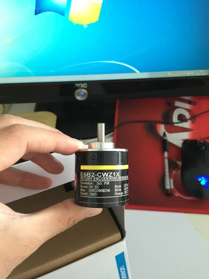 

NEW E6B2CWZ1X OMRON Rotary Encoder E6B2-CWZ1X 2500 2000 1800 1024 1000 600 500 400 360 200 100 60 40 30 20P/R 5-24v