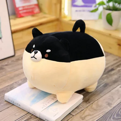 

New 40cm Cute Shiba Inu Dog Plush Toy Stuffed Soft Animal Corgi Chai Pillow Christmas Gift for Kids Kawaii Valentine Present
