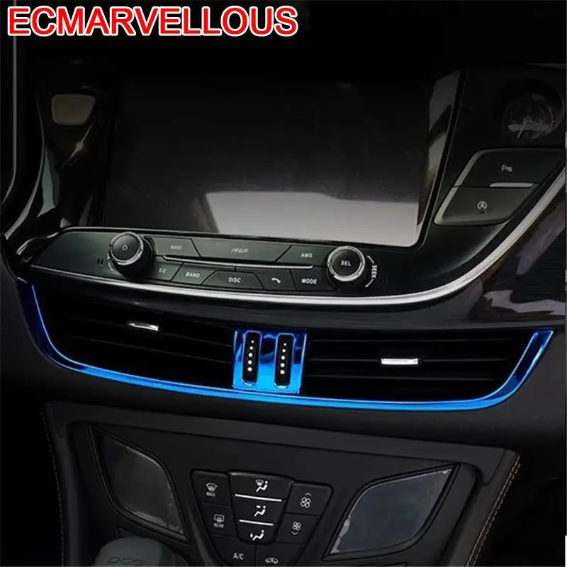 

Auto Outlet Air Conditioner Automobile Chromium Modified Car Styling Accessories Covers Decoration 18 19 FOR Buick Envision