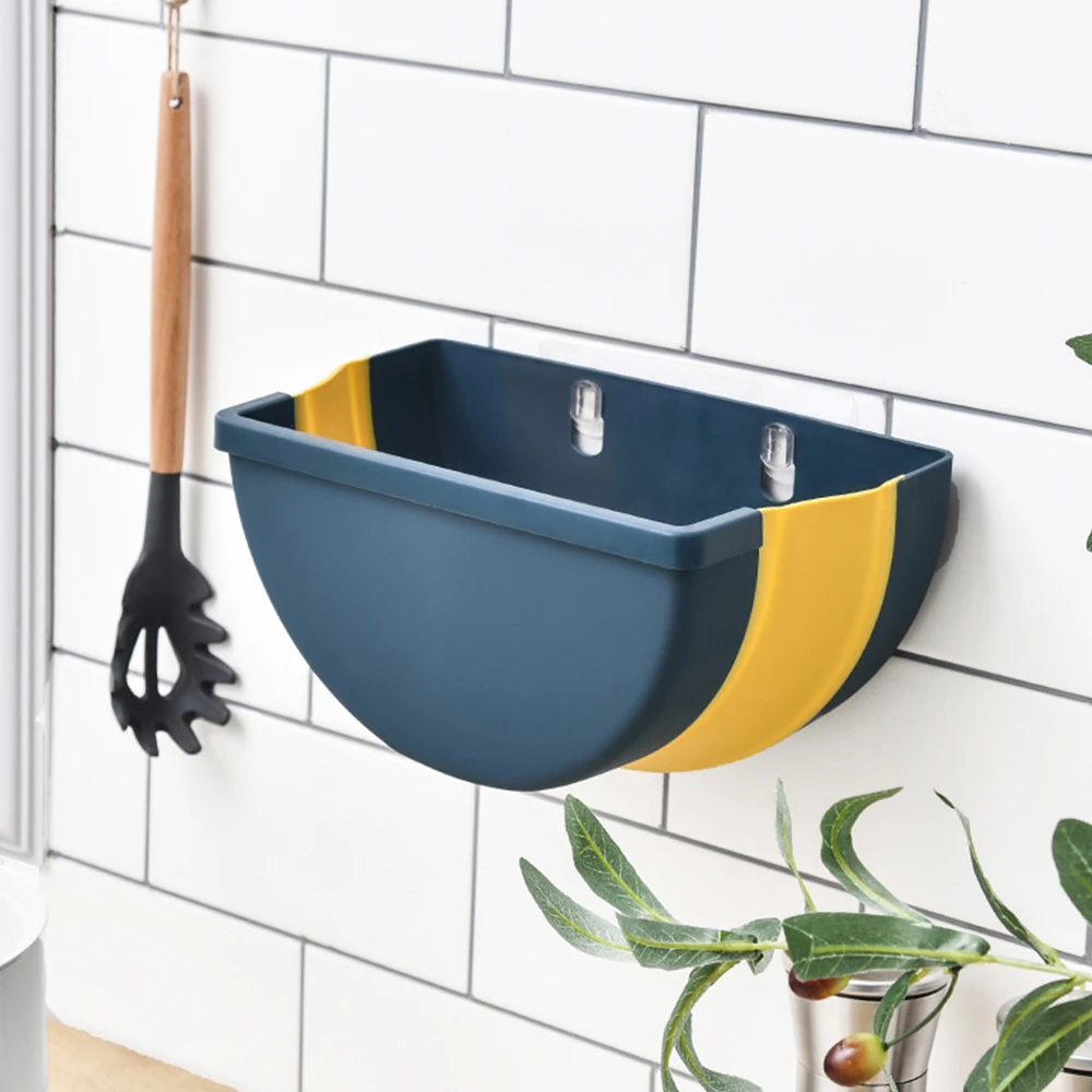 Складная мусорная корзина для шкафа мусорный контейнер кухни ванной туалета