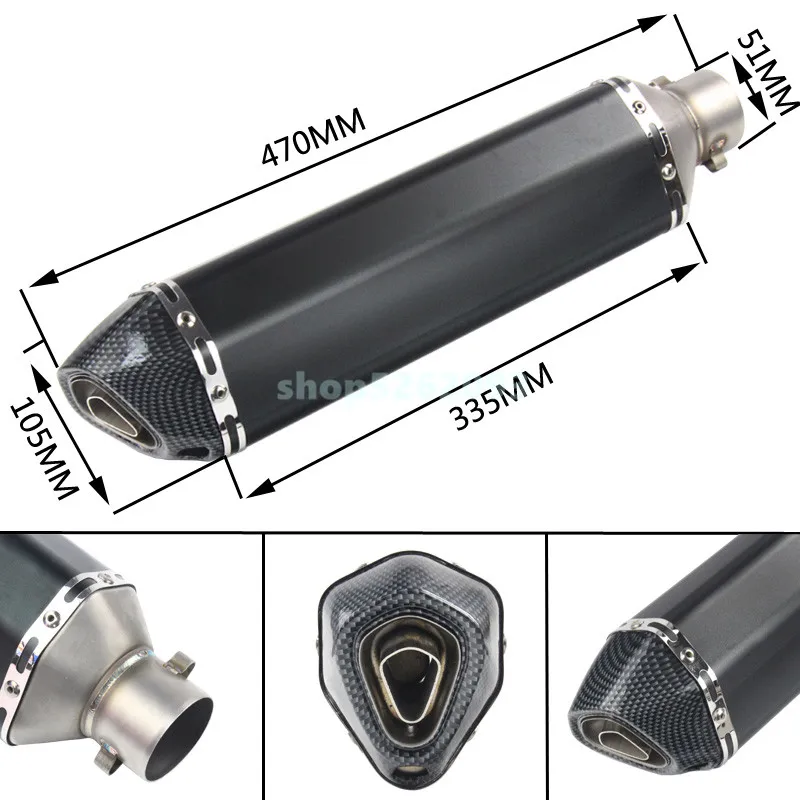 Slip on выхлопных газов для Honda PCX125 PCX150 2012 2013 2014 2015 2016 полный мотоцикл выхлопной