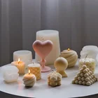 DIY творческая Геометрия силиконовая форма для свечей Пирамида ароматические свечи изготовление эпоксидной смолы форма для мыла подарки ремесло принадлежности, домашний декор