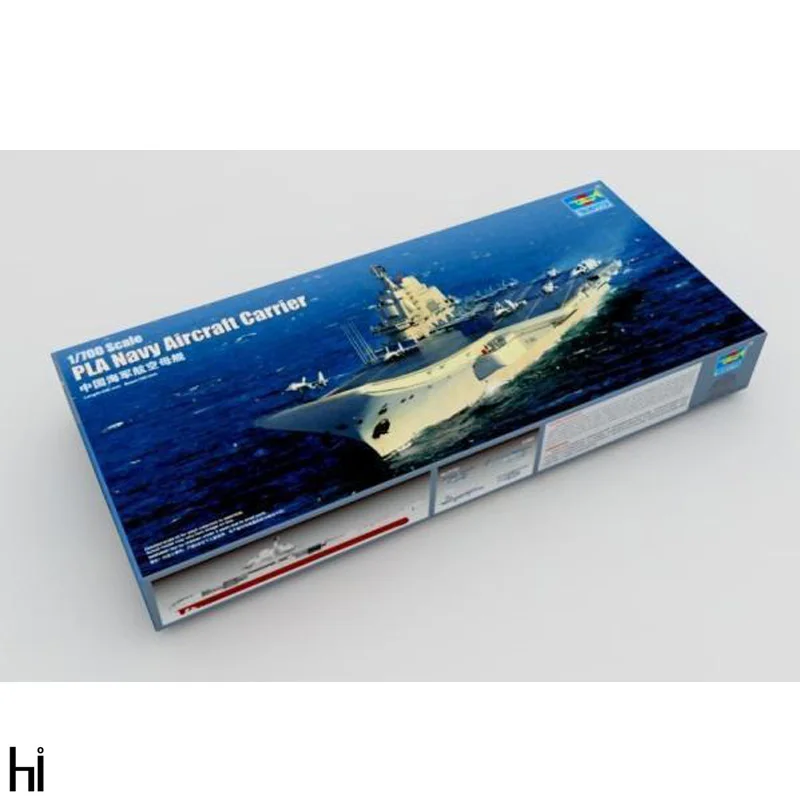 Trumpeter 06703 1/700 китайский пла флот LiaoNing авиаперевозчик военный корабль сборка