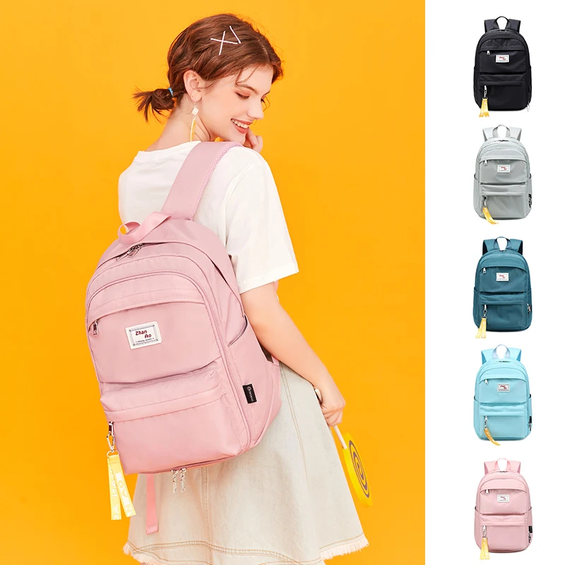 Большие школьные ранцы для девочек подростков детский дорожный рюкзак на плечо