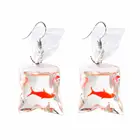 Забавные золотые серьги-рыбки, шикарные Прозрачные Серьги-рыбки с водяным мешком, богемные эффектные золотые рыбки, милые серьги, Женские Ювелирные изделия